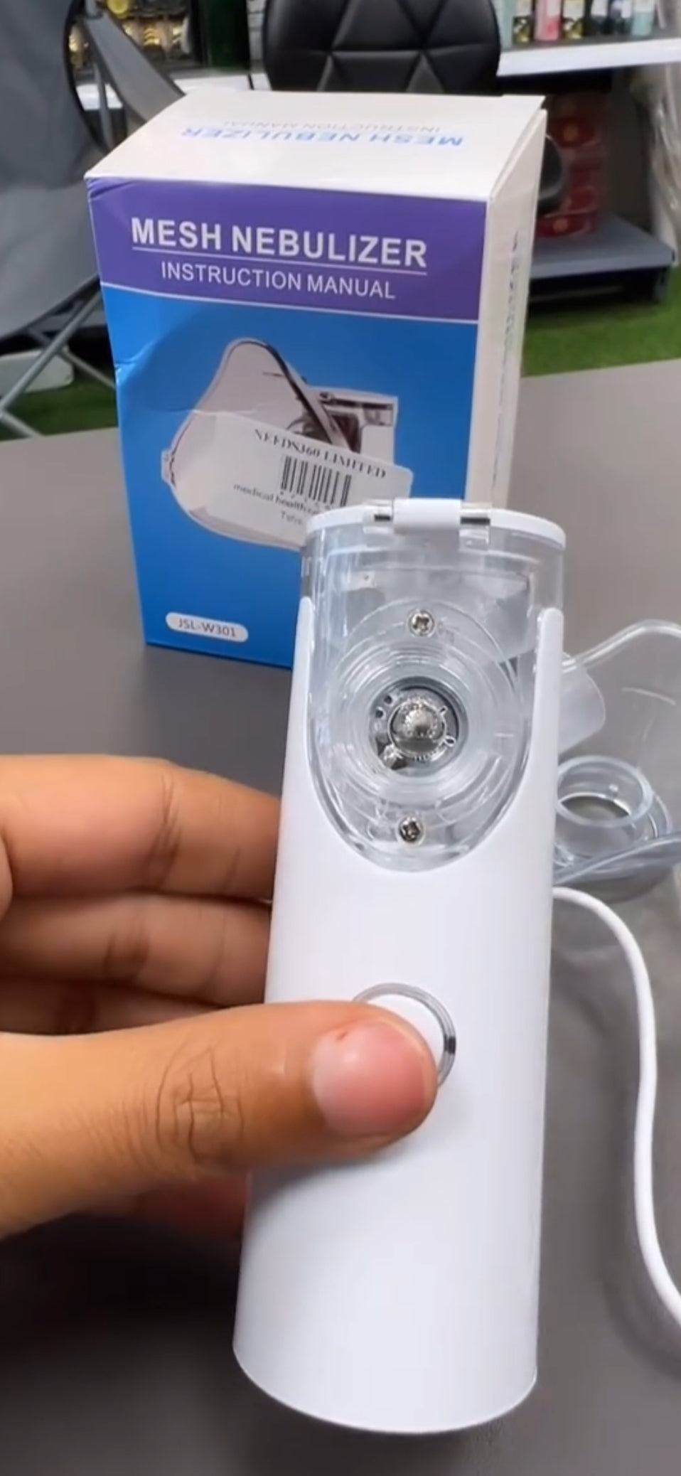 borg's MyAirBud Portable Nebulizer (single)
