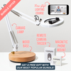 Canvas Lamp with Weighted Base
