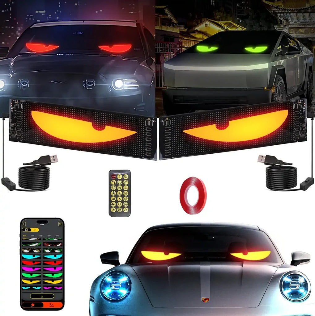 Bikenda® Dynamic LED Eye Lights – Style and Innovation for Your Ride!