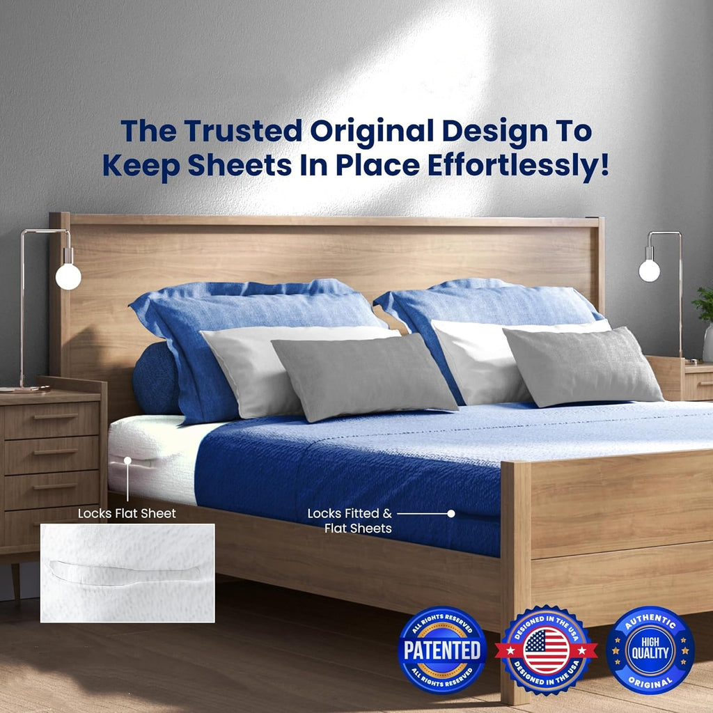 Sheet Holders - Secure Bed Sheets Firmly in Place - 4 Pack