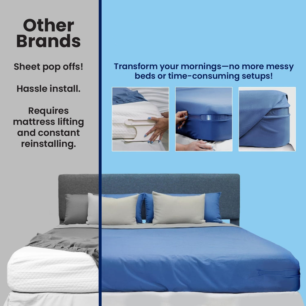 Sheet Holders - Secure Bed Sheets Firmly in Place - 4 Pack