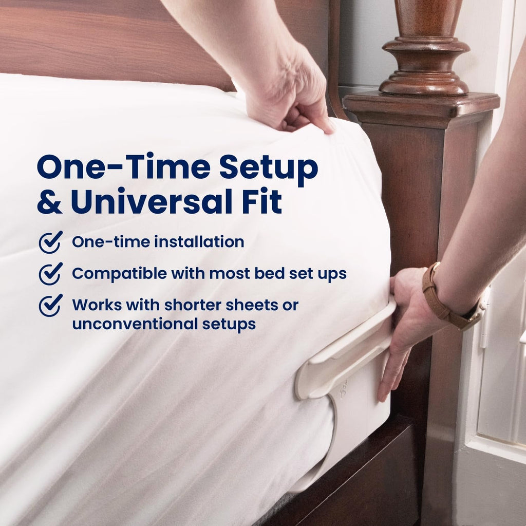 Sheet Holders - Secure Bed Sheets Firmly in Place - 4 Pack