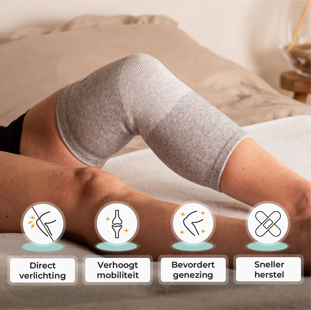 DailyCompress® premium bamboe kniebrace